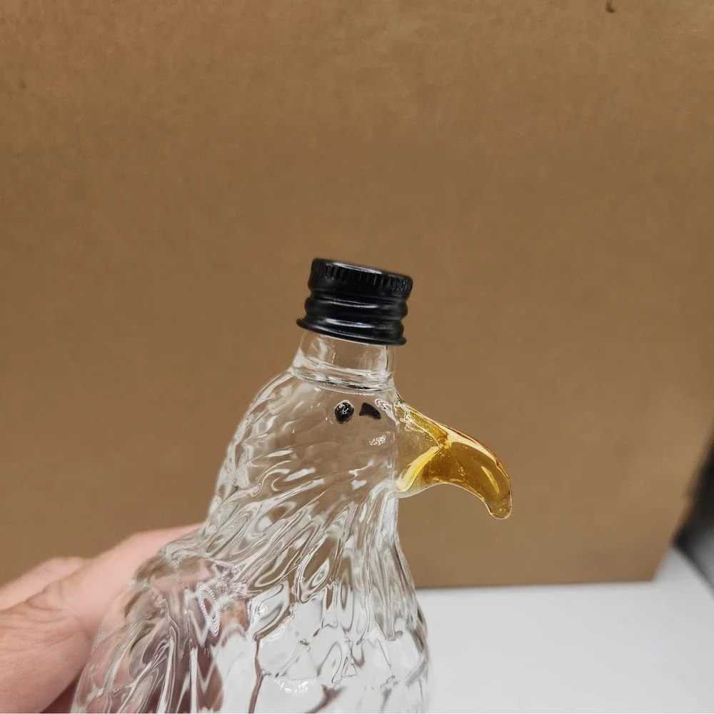 Jack Daniel's Old No. 7 Brand Rare Glass Eagle Decanter Approximately 8 in